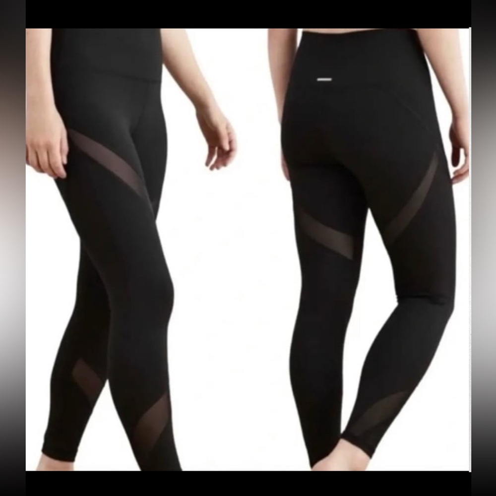 ✨Aerie Chill Play Move High Waisted Mesh Leggings Size S - Picture 1 of 11